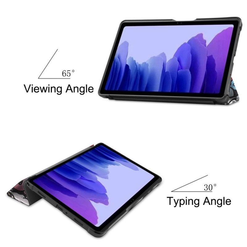 Smart Fodral Samsung Galaxy Tab A7 Förstärkt Graffiti