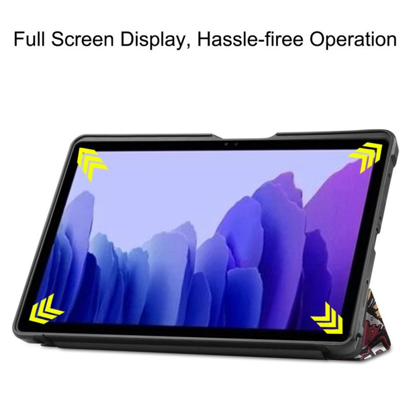 Smart Fodral Samsung Galaxy Tab A7 Förstärkt Graffiti