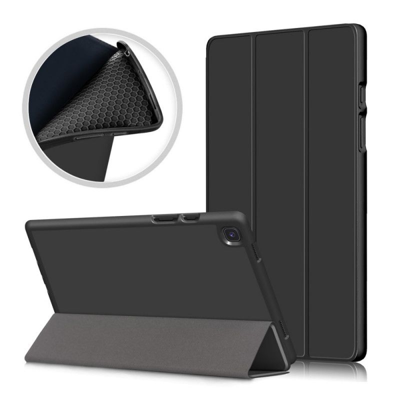 Smart Fodral Samsung Galaxy Tab A7 Svart Trefaldigt Premium