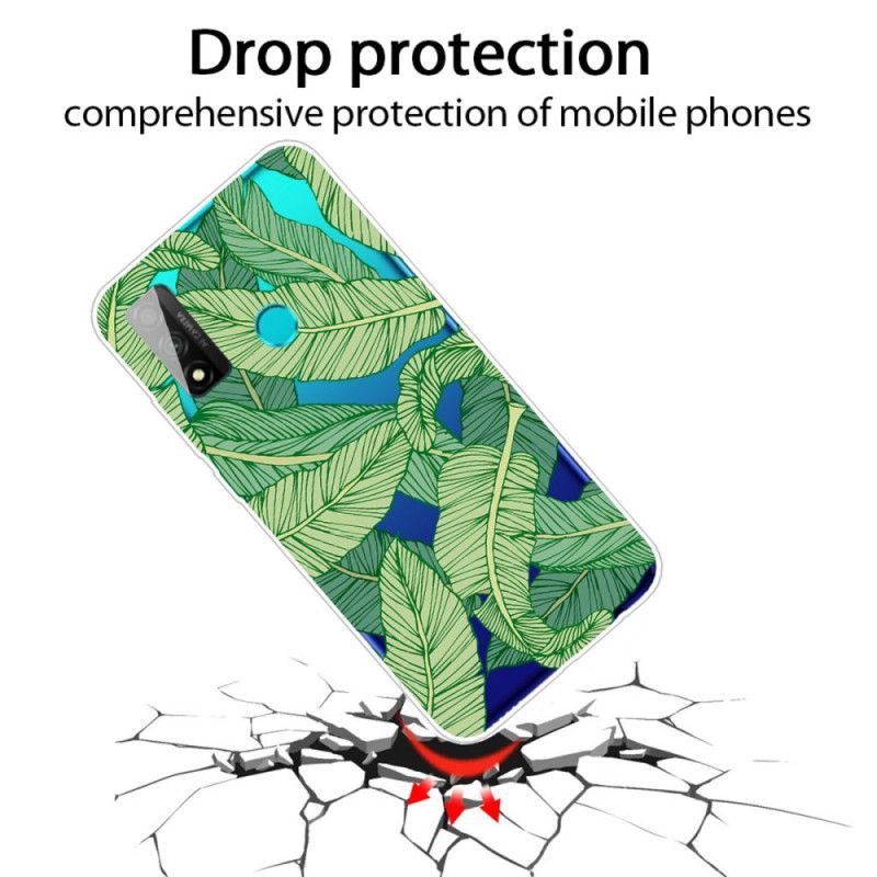 Skal för Huawei P Smart 2020 Transparenta Grafiska Ark