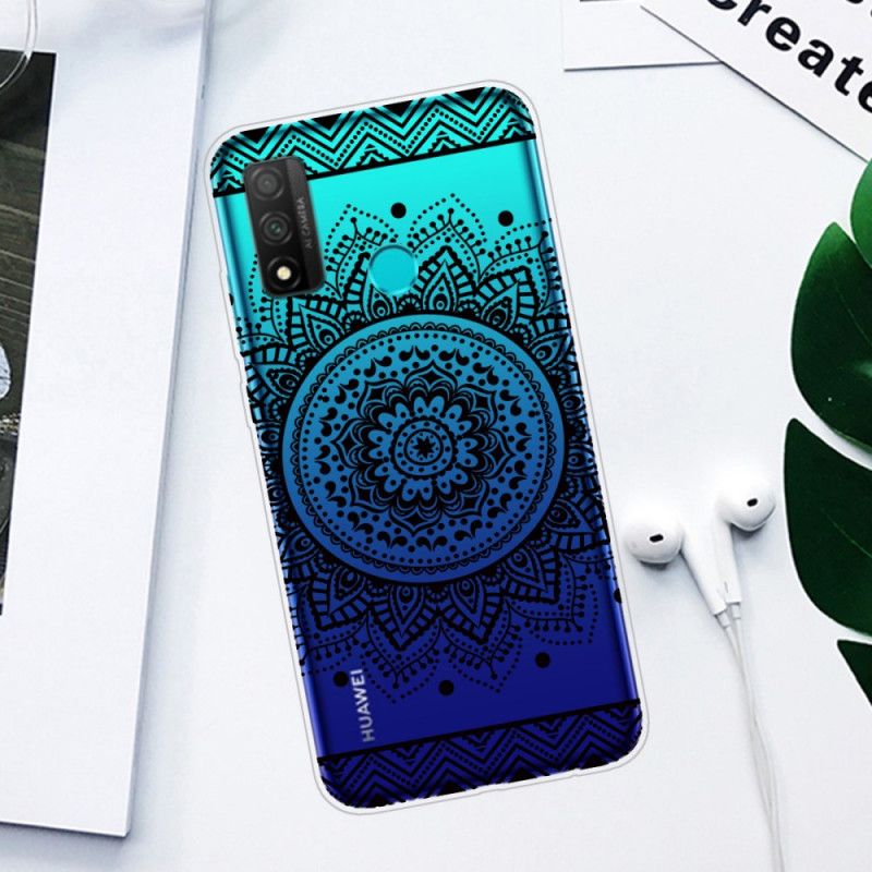Skal Huawei P Smart 2020 Genomskinlig Blommamandala