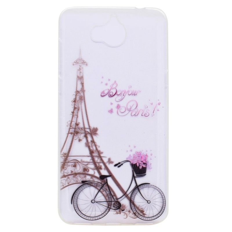 Skal Huawei Y6 2017 Transparent Hej Paris