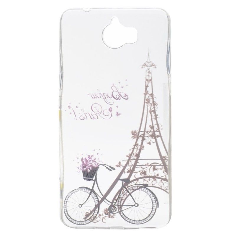 Skal Huawei Y6 2017 Transparent Hej Paris