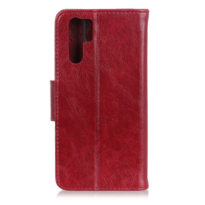 Läderfodral Huawei P30 Pro Mobilskal Glänsande Lädereffekt