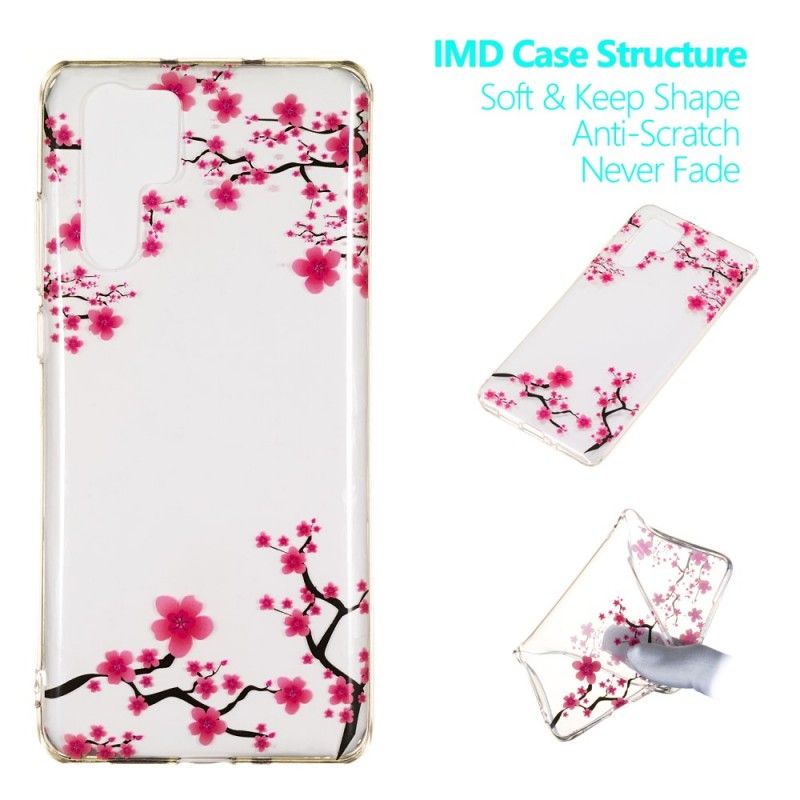 Skal Huawei P30 Pro Genomskinligt Blommande Träd