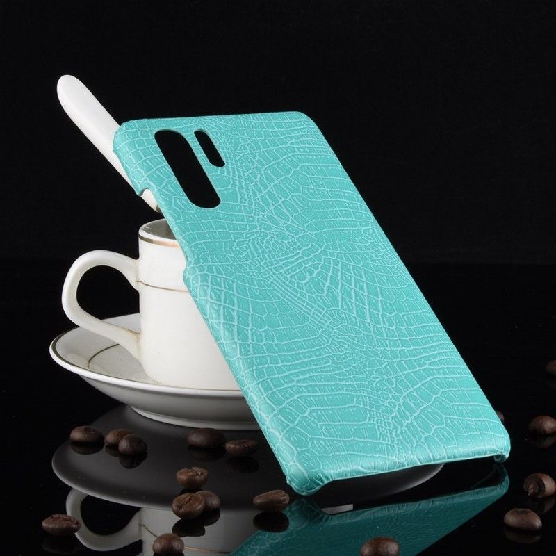 Skal Huawei P30 Pro Svart Krokodilhudeffekt