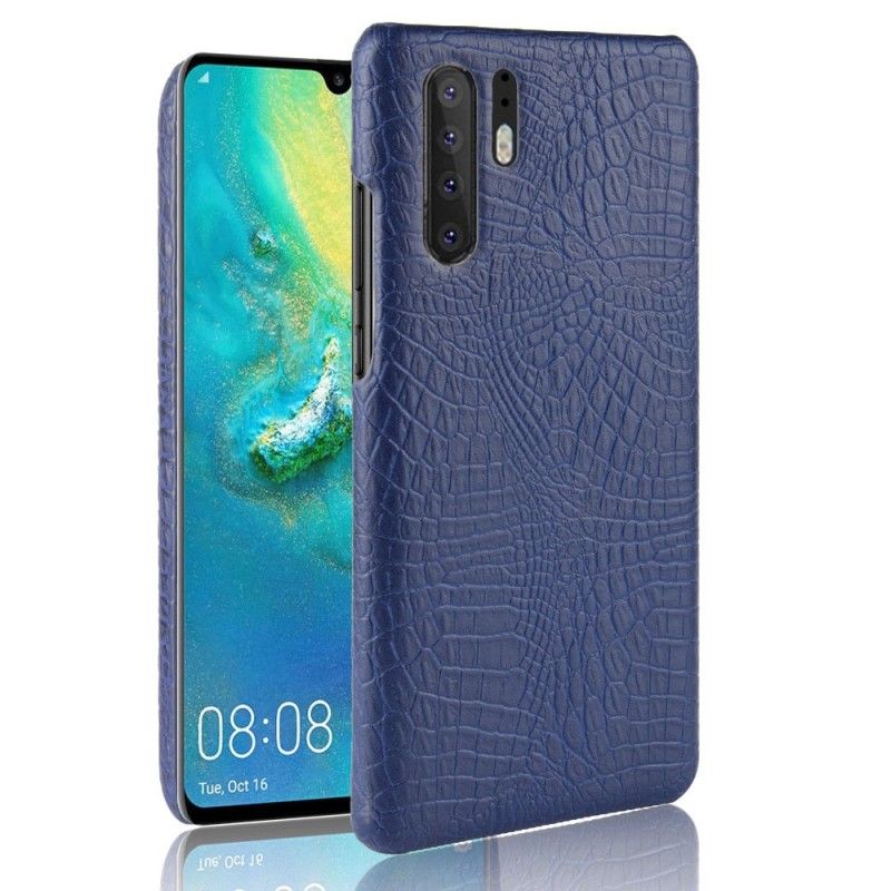 Skal Huawei P30 Pro Svart Krokodilhudeffekt