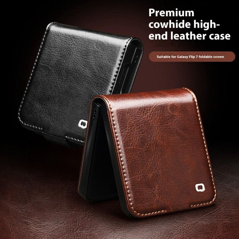 Fodral Samsung Galaxy Z Flip 7 Qialino Korthållare