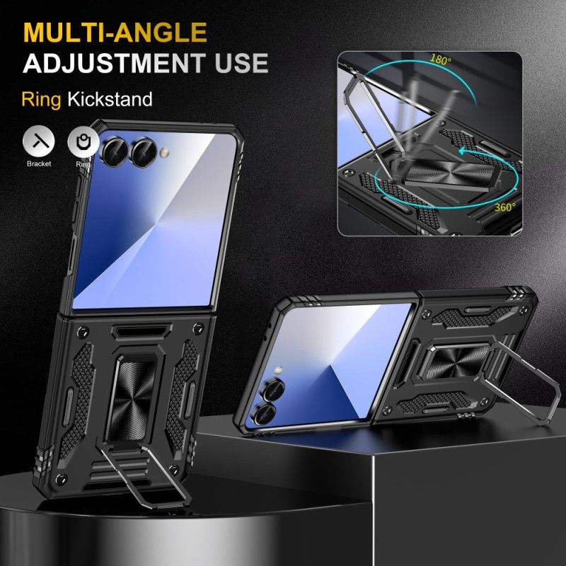 Samsung Galaxy Z Flip 7 Ultratåligt Linsskydd Och Fäste