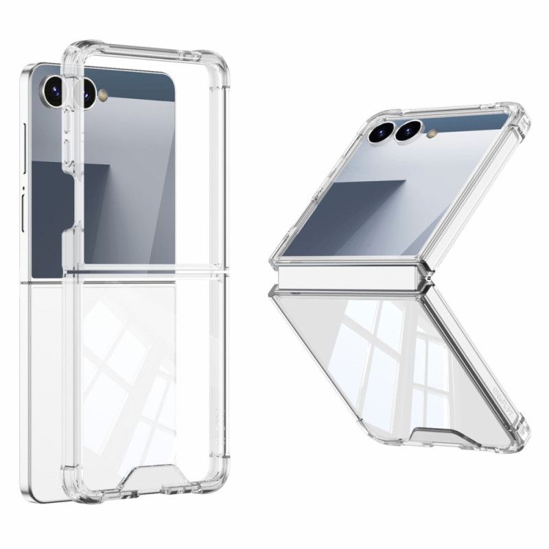 Skal För Samsung Galaxy Z Flip 7 Gkk Metallic Style Fälg