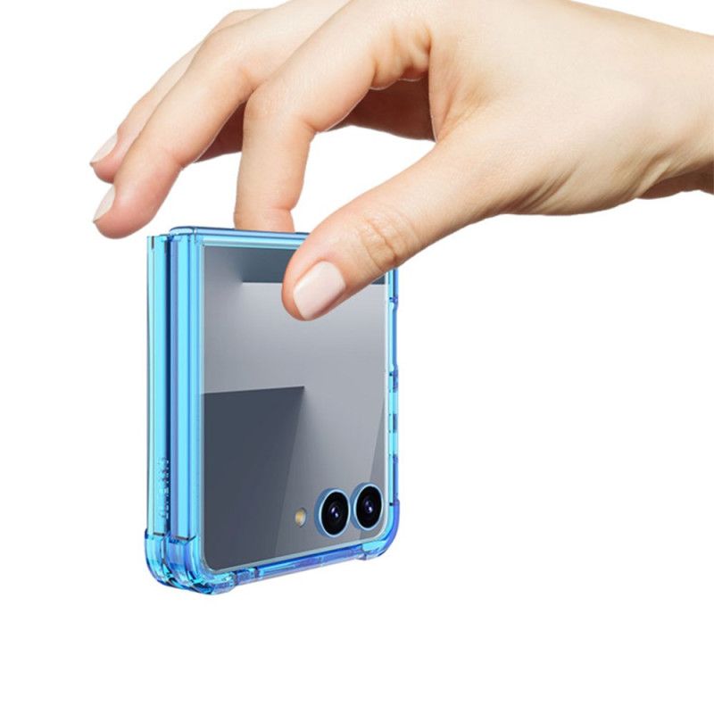 Skal För Samsung Galaxy Z Flip 7 Gkk Metallic Style Fälg