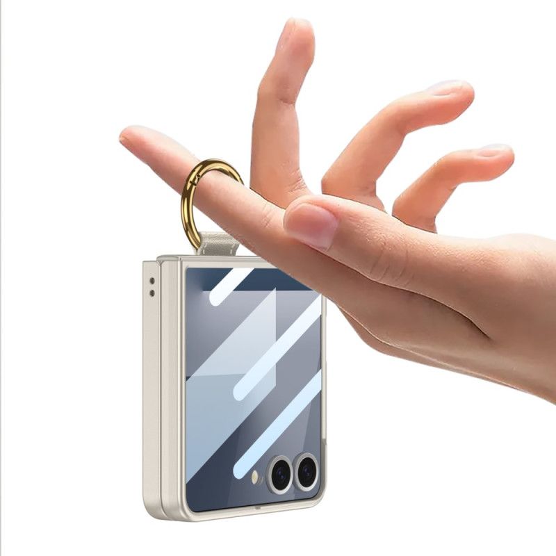 Skal För Samsung Galaxy Z Flip 7 Gkk Ringhållare