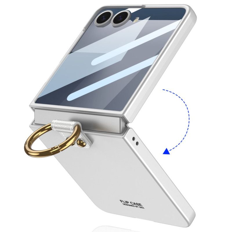 Skal För Samsung Galaxy Z Flip 7 Gkk Ringhållare