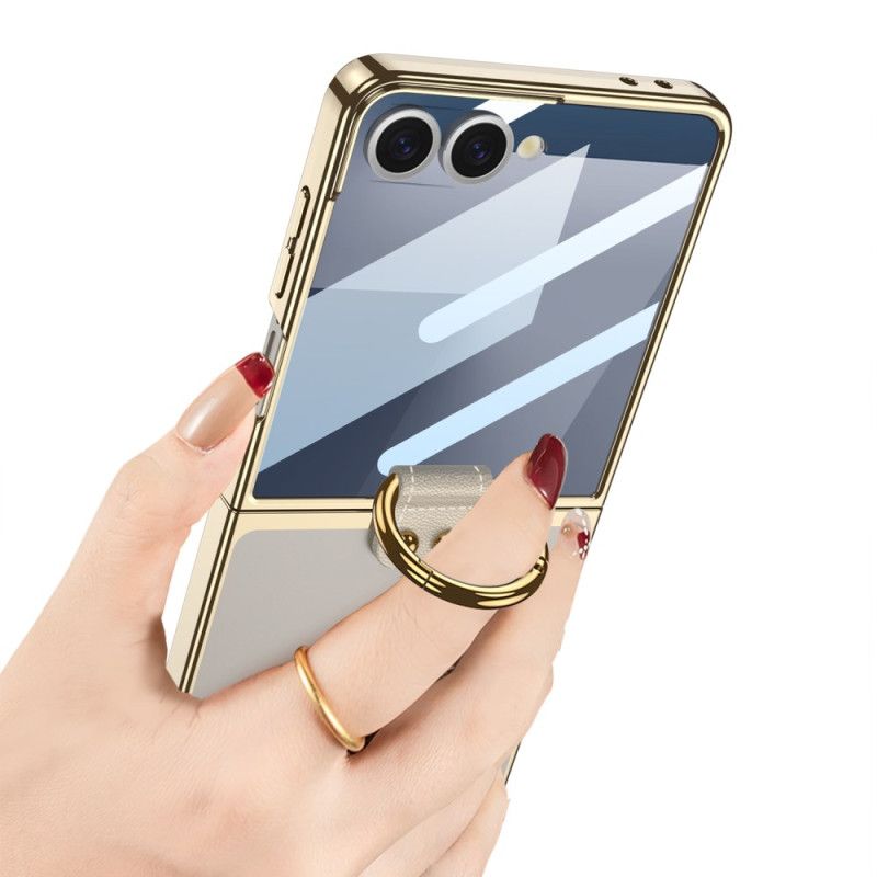 Skal För Samsung Galaxy Z Flip 7 Gkk-skärmskydd Och Ringhållare