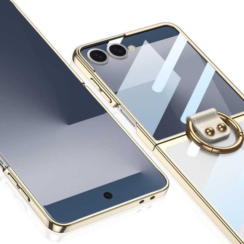 Skal För Samsung Galaxy Z Flip 7 Gkk-skärmskydd Och Ringhållare