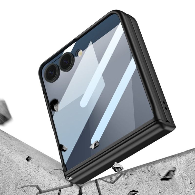 Skal För Samsung Galaxy Z Flip 7 Magnetiskt Gångjärnsskydd Och Skärmskydd