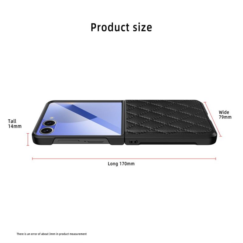 Skal För Samsung Galaxy Z Flip 7 Slim Quilted