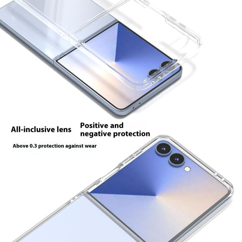 Skal Samsung Galaxy Z Flip 7 Fallsäker Transparent