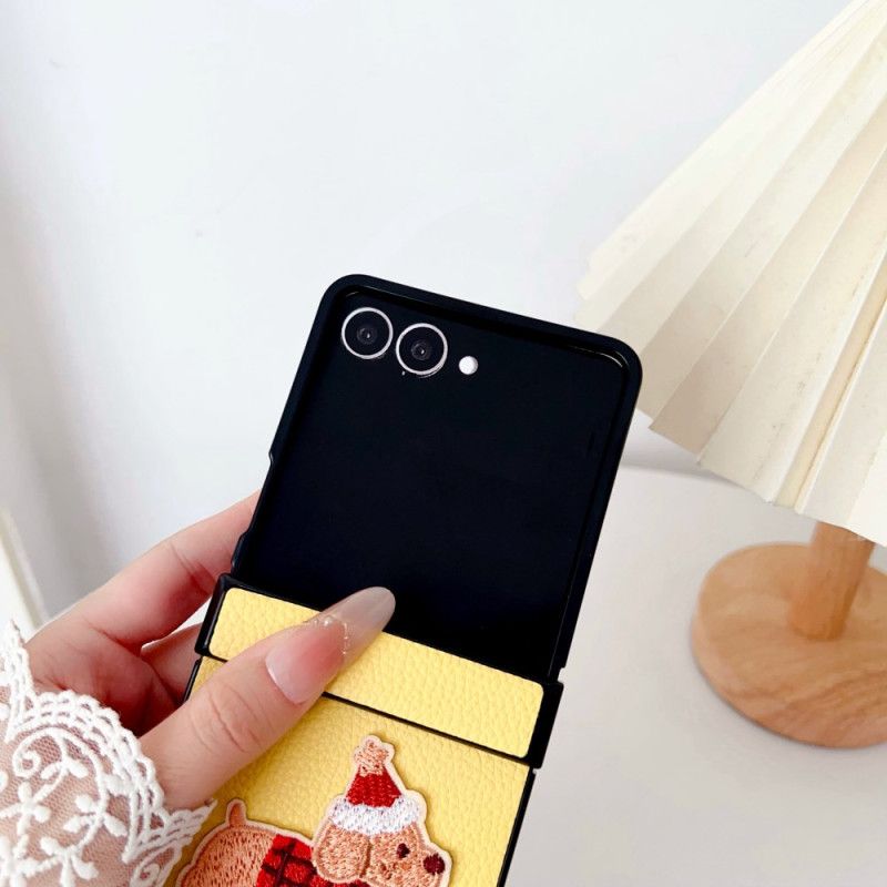 Skal Samsung Galaxy Z Flip 7 Gångjärnsskydd Och Rem