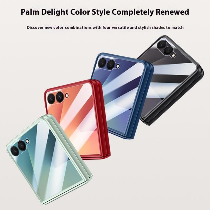 Skal Samsung Galaxy Z Flip 7 Magnetisk Med Metalleffekt