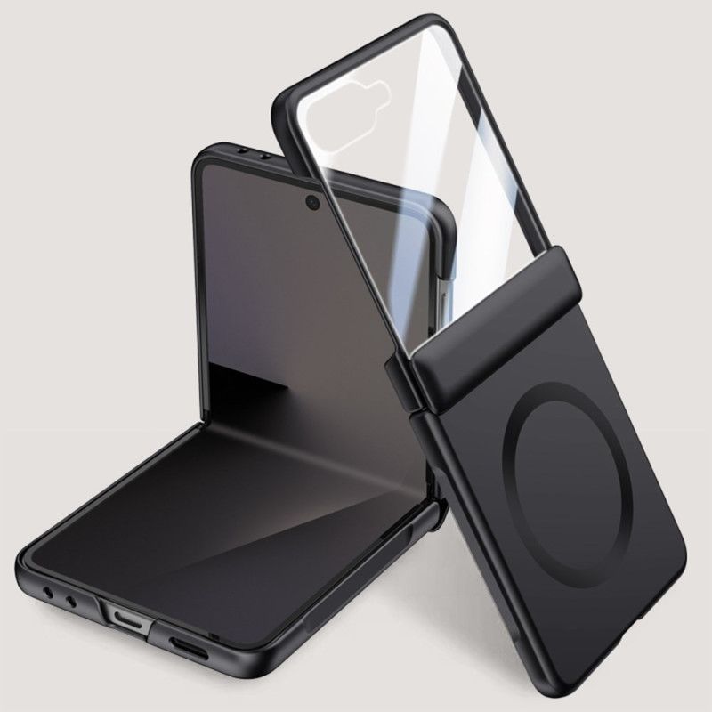 Skal Samsung Galaxy Z Flip 7 Magnetisk Med Metalleffekt