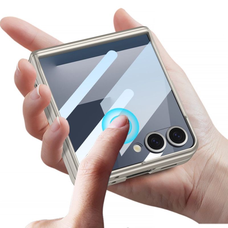 Skal Samsung Galaxy Z Flip 7 Med Magnetisk Fäste Gångjärnsskydd Och Gkk-märkning