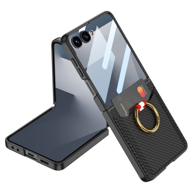 Skal Samsung Galaxy Z Flip 7 Ringhållare Och Korthållare