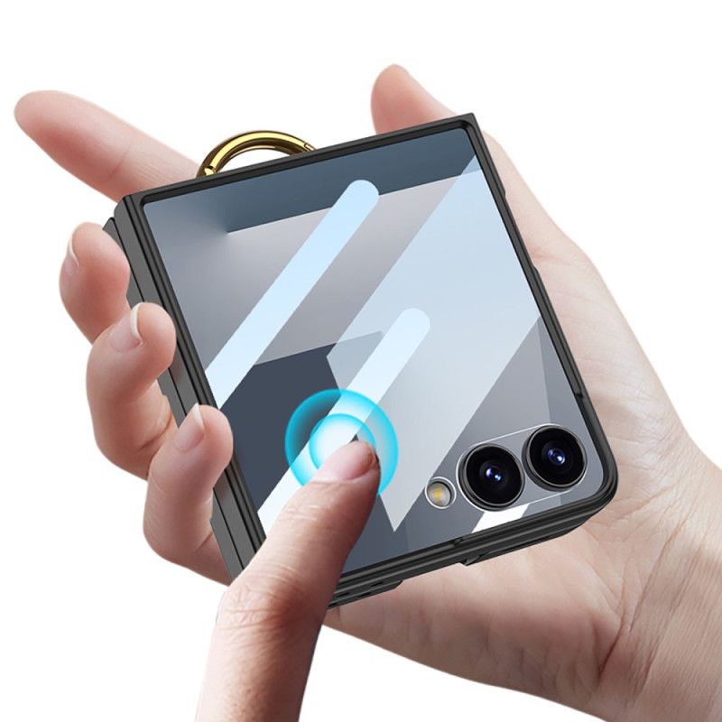 Skal Samsung Galaxy Z Flip 7 Ringhållare Och Korthållare