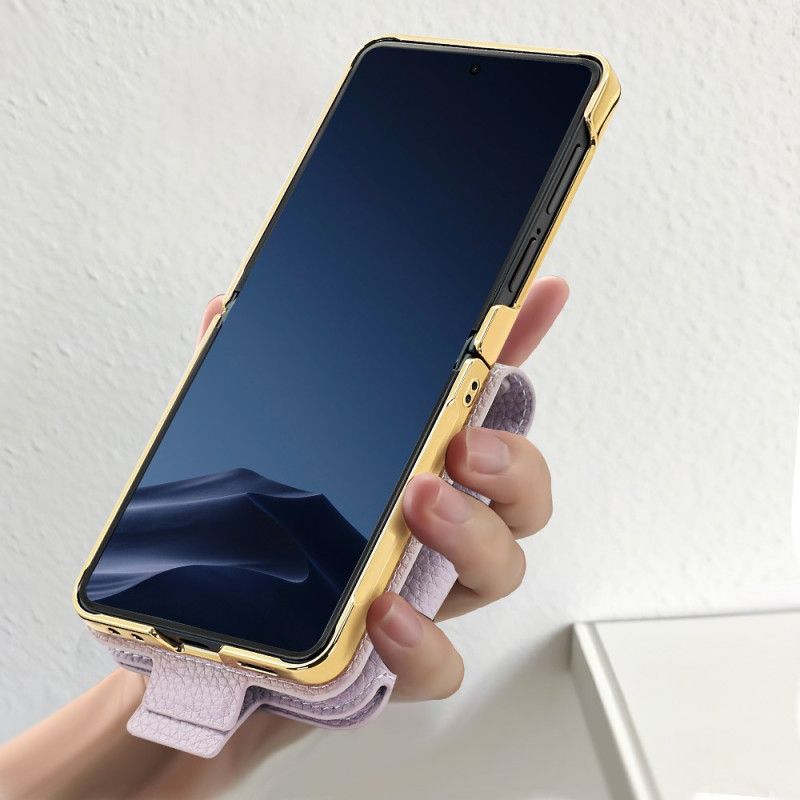 Skal Samsung Galaxy Z Flip 7 Spegel Och Korthållare