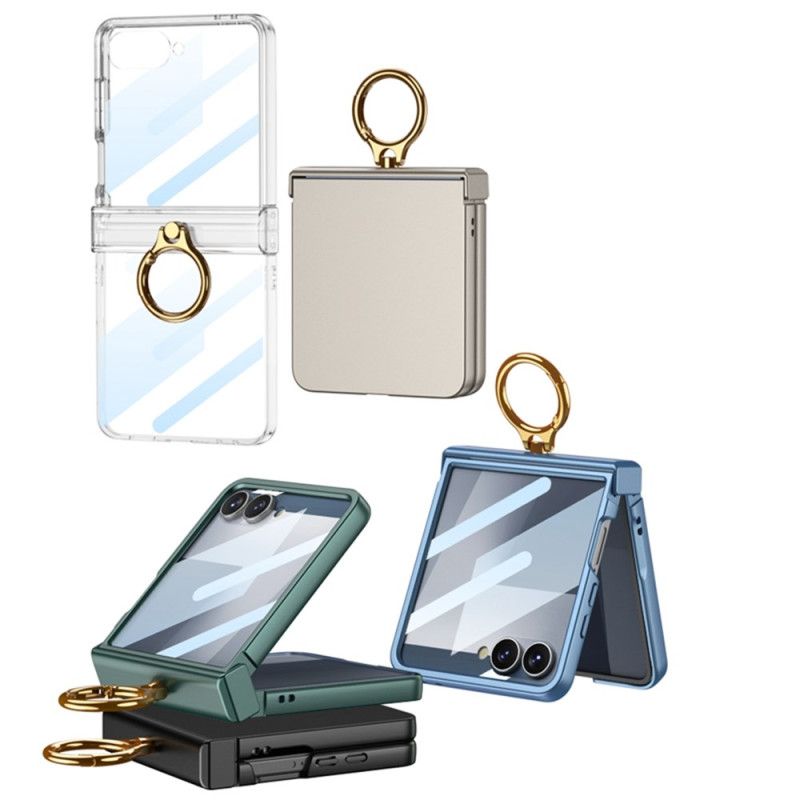 Skal Samsung Galaxy Z Flip 7 Telefonfodral Klassisk Gkk Ringhållare