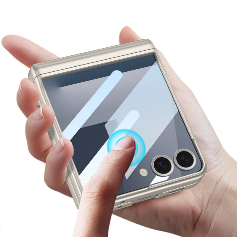 Skal Samsung Galaxy Z Flip 7 Telefonfodral Klassisk Med Gkk-gångjärn