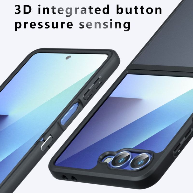 Skal Samsung Galaxy Z Flip 7 Transparent Svart