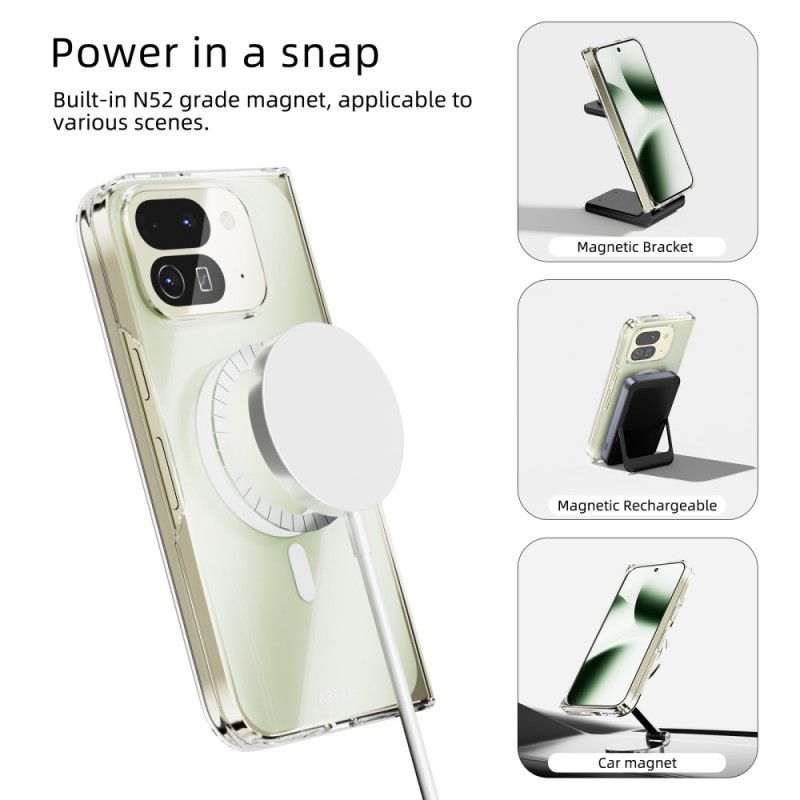 Skal Google Pixel 10 Pro Fold Telefonfodral Abeel Genomskinlig