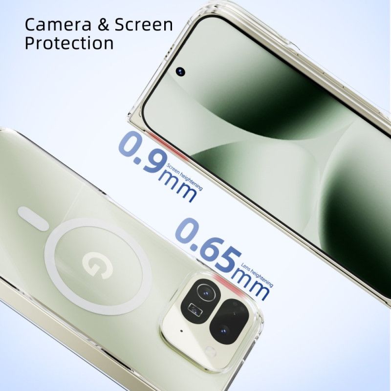 Skal Google Pixel 10 Pro Fold Telefonfodral Abeel Genomskinlig