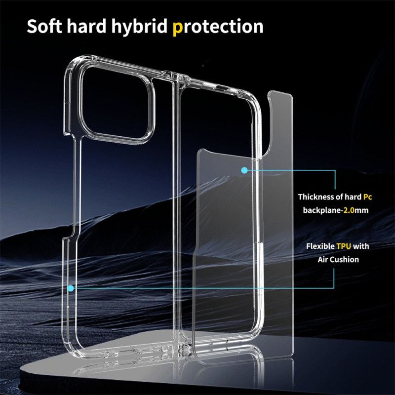 Skal Google Pixel 10 Pro Fold Telefonfodral Transparent Hybrid