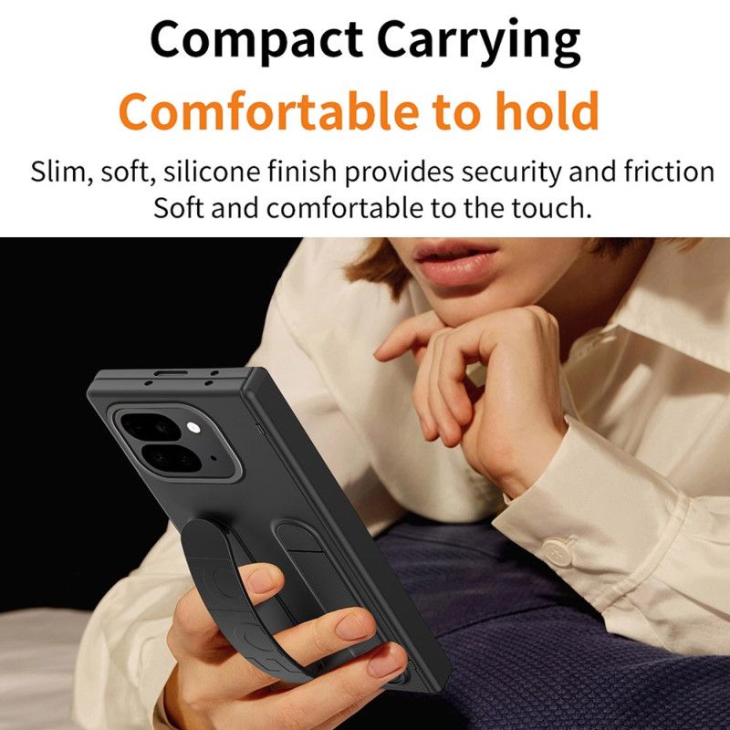 Skal Google Pixel 10 Pro Fold Ultratålig Med Rem Och Stativ