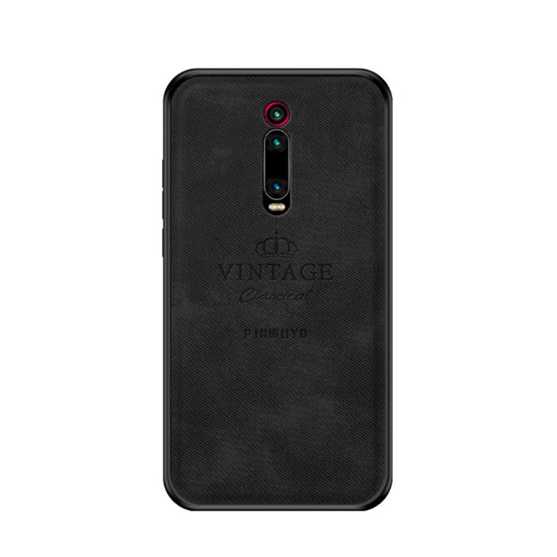 Skal för Xiaomi Mi 9T / Mi 9T Pro Grå Ära Vintage Pinwuyo