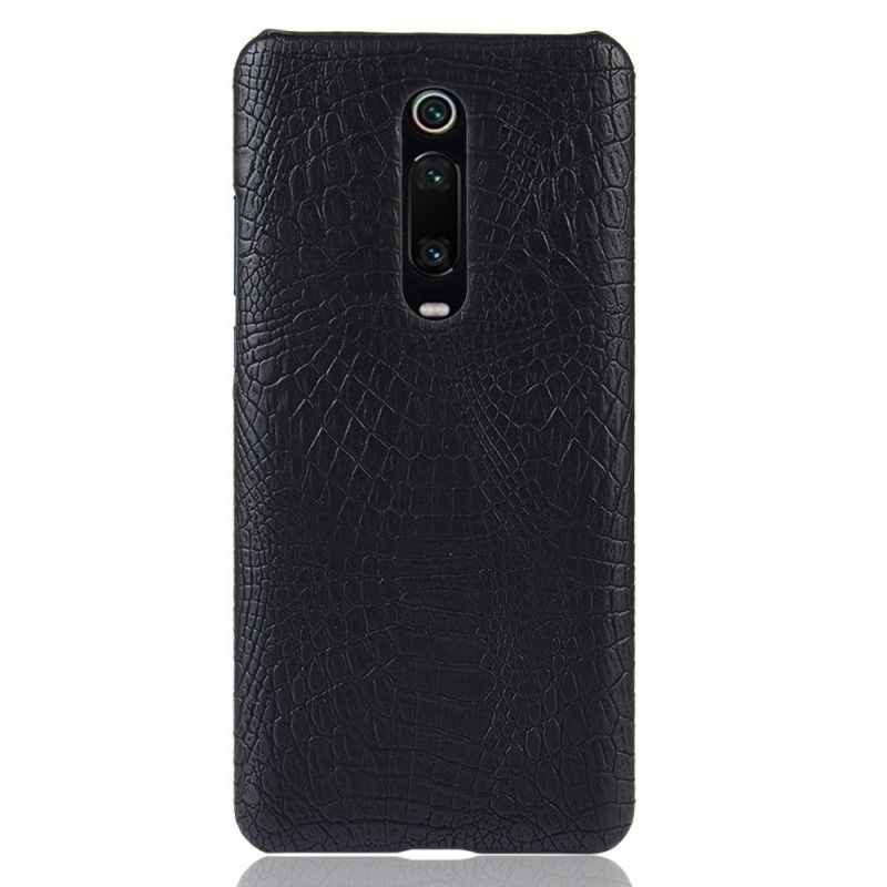 Skal Xiaomi Mi 9T / Mi 9T Pro Svart Krokodilhudeffekt