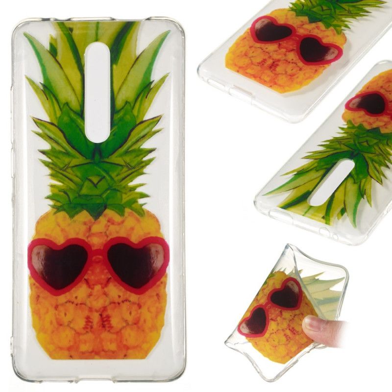 Skal Xiaomi Mi 9T / Mi 9T Pro Transparent Inkognito Ananas