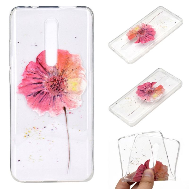 Skal Xiaomi Mi 9T / Mi 9T Pro Transparent Vallmovatten