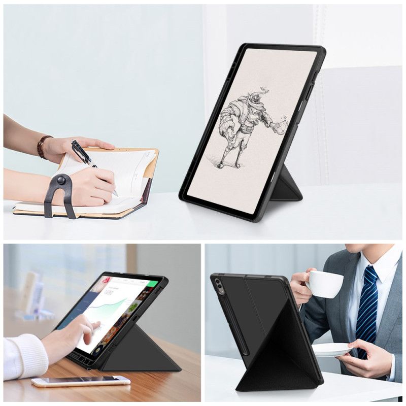 Case Samsung Galaxy Tab S10 Plus Telefonfodral Origami-stativ
