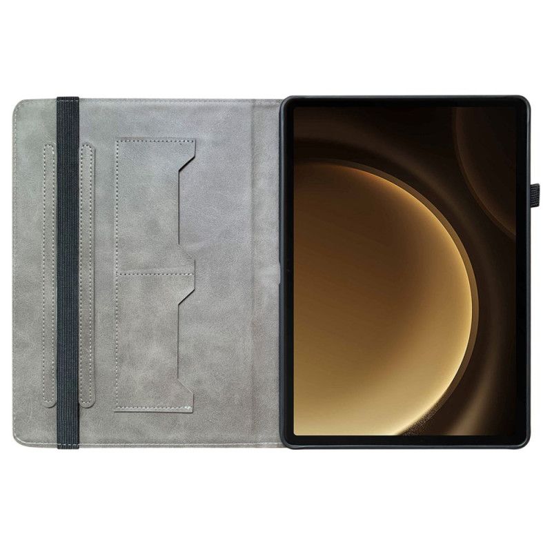 Fodral För Samsung Galaxy Tab S10 Plus Gyllene Rosor