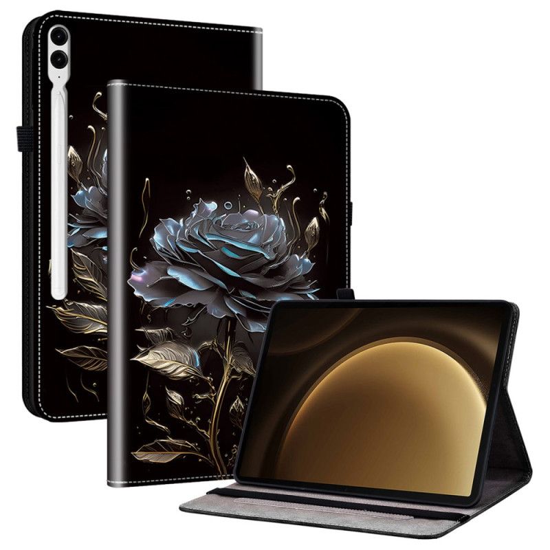 Fodral För Samsung Galaxy Tab S10 Plus Svart Ros