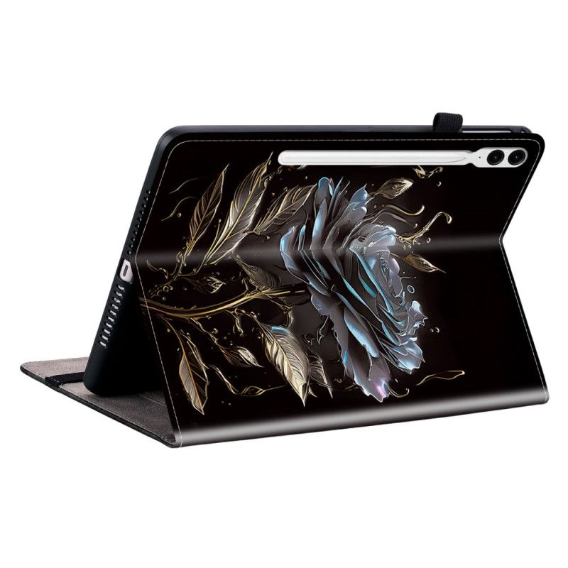 Fodral För Samsung Galaxy Tab S10 Plus Svart Ros