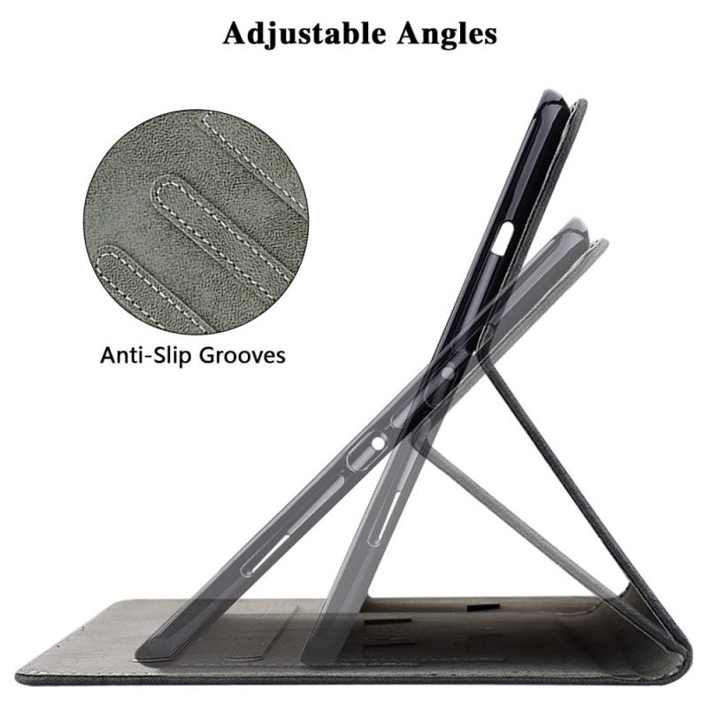 Fodral Samsung Galaxy Tab S10 Plus Liten Tiger Med Mockaeffekt