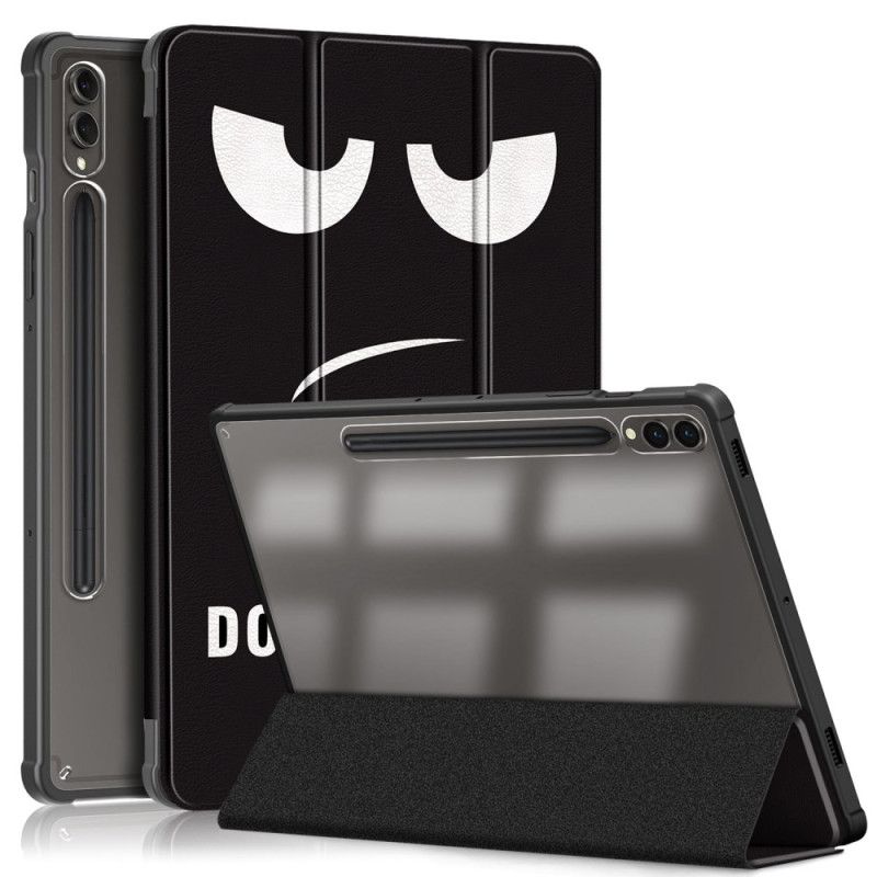 Samsung Galaxy Tab S10 Plus Transparent Baksida Rör Mig Inte