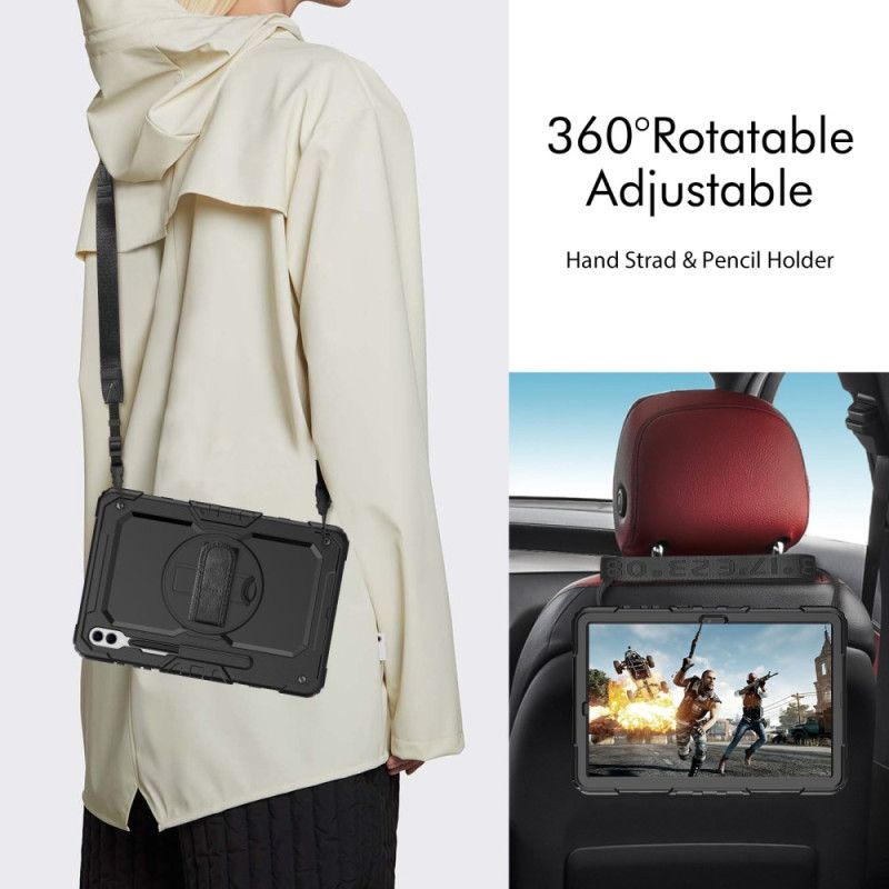 Skal Samsung Galaxy Tab S10 Plus Telefonfodral Slitstarkt Med Skärmskydd