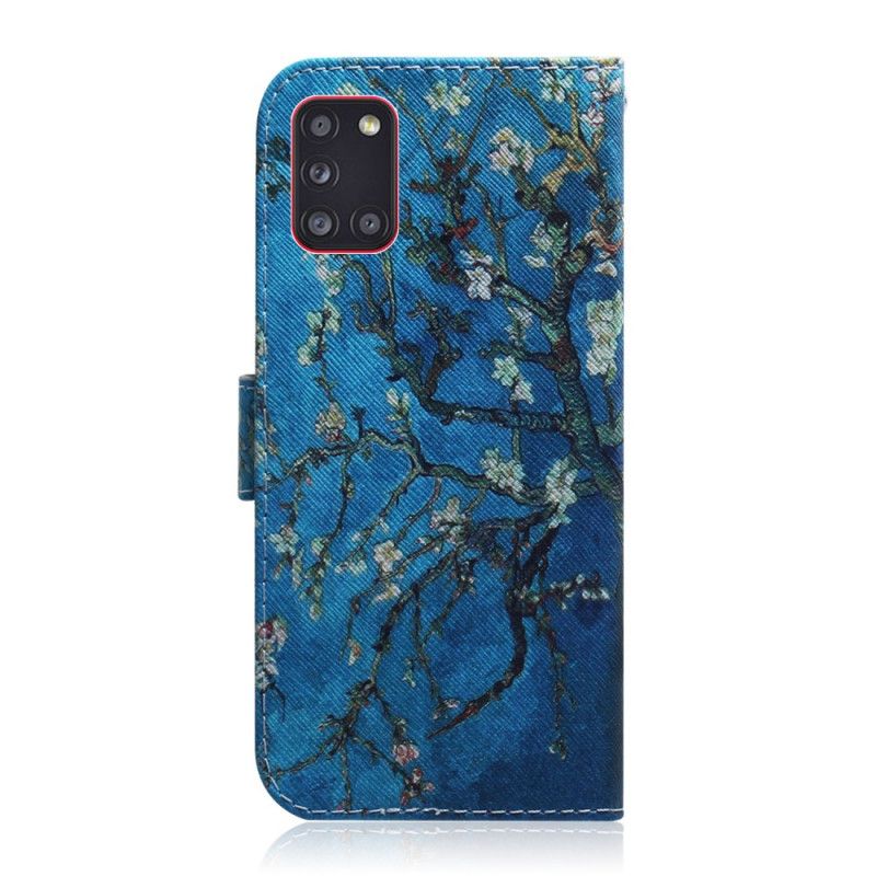 Fodral Samsung Galaxy A31 Blommande Trädgren