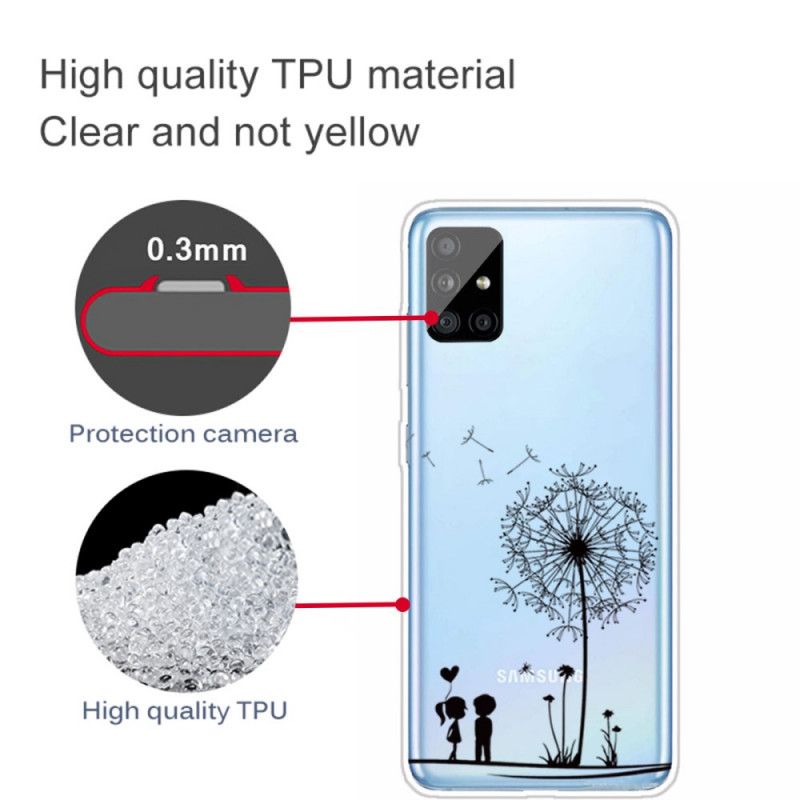 Skal Samsung Galaxy A31 Maskros Kärlek