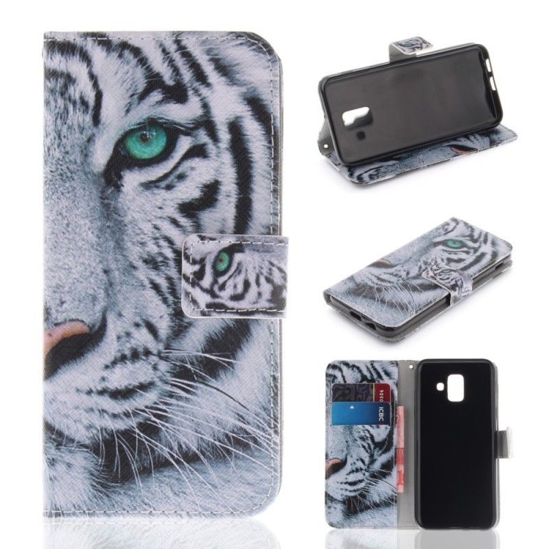 Fodral för Samsung Galaxy A6 Tiger Ansikte